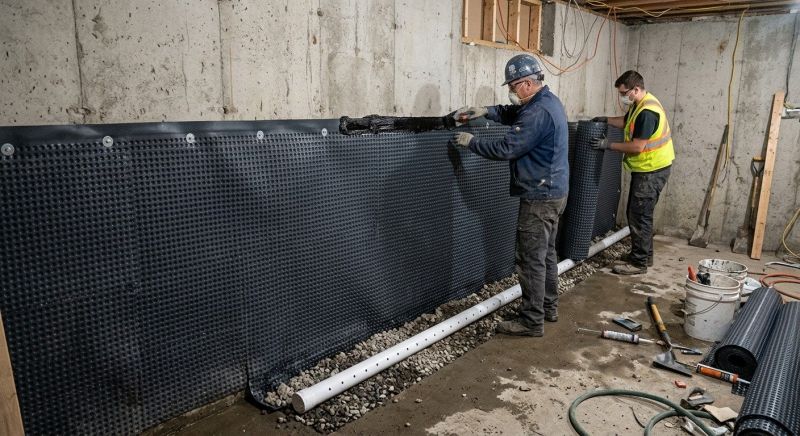 Basement Walls Waterproofing in Tuscaloosa, AL