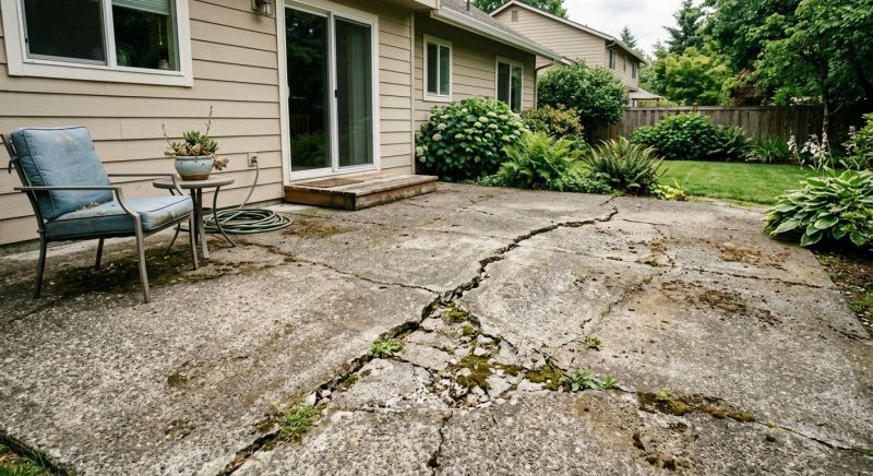 Cement Patio Repair in Corpus Christi, TX