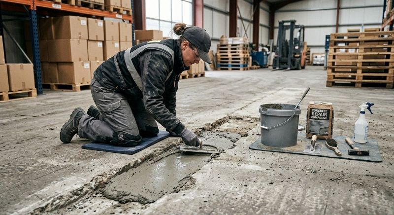 Cement Repair in West Des Moines, IA