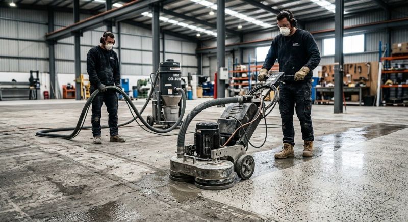 Concrete Floor Resurfacing in West Des Moines, IA