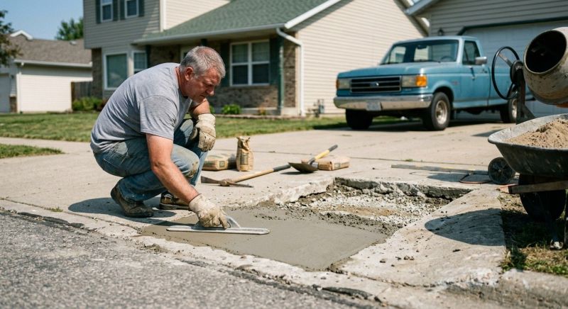 Concrete Ramp Repair in West Des Moines, IA