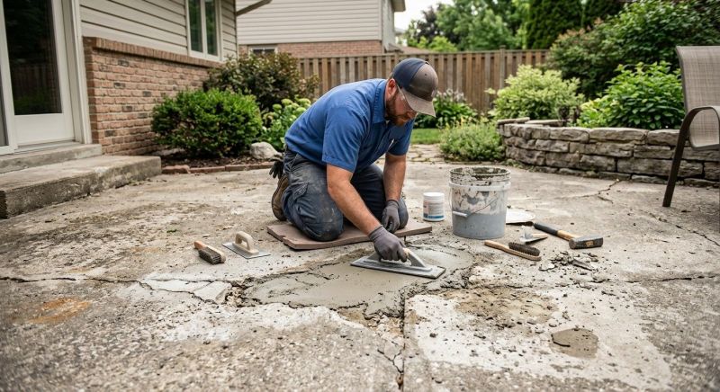 Cracked Concrete Repair in Miami Dade County, FL