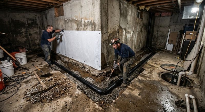 Wet Basement Solutions in Tampa, FL